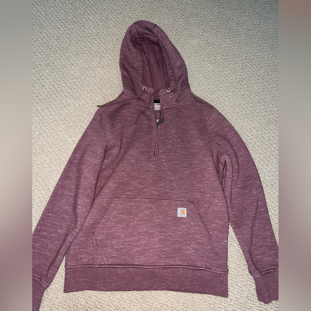 Carhartt WOMEN'S RELAXED FIT MIDWEIGHT QUARTER-ZIP Hoodie